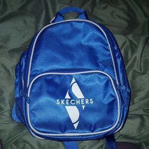Skechers Royal Blue Backpack with White Logo